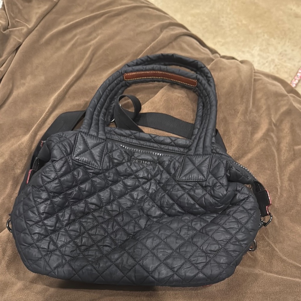 MZ Wallace Medium Deluxe Sutton Black Bag